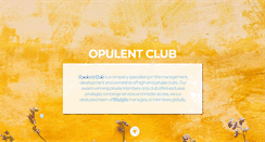 Desktop Screenshot of opulentclub.com